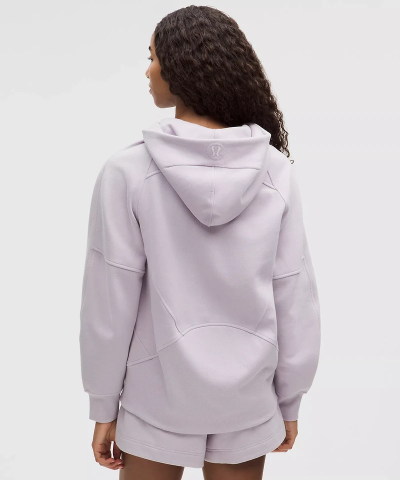 Scuba Oversized Half-Zip Hoodie *Long