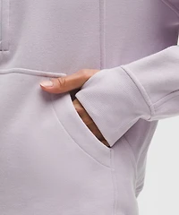 Scuba Oversized Half-Zip Hoodie *Long