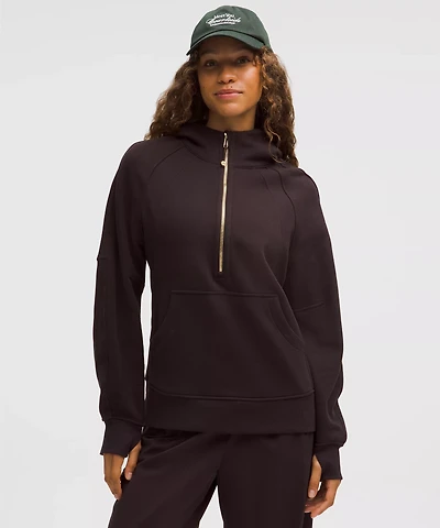 Scuba Oversized Half-Zip Hoodie *Long | Women's Hoodies & Sweatshirts