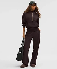 Scuba Oversized Half-Zip Hoodie *Long | Women's Hoodies & Sweatshirts