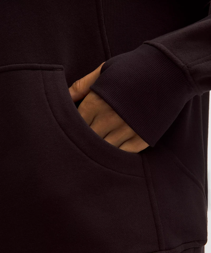 Scuba Oversized Half-Zip Hoodie *Long | Women's Hoodies & Sweatshirts