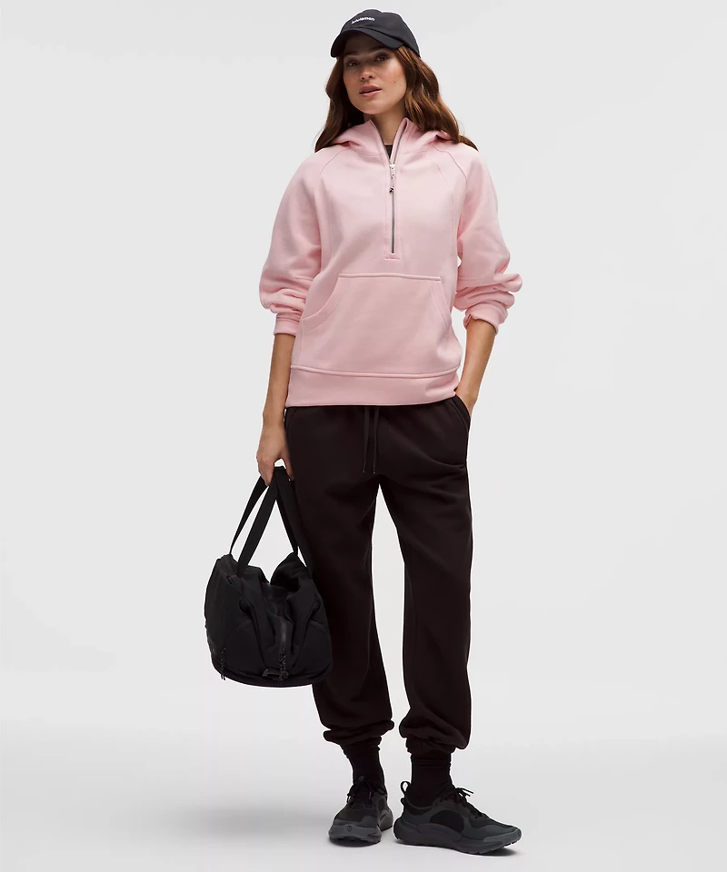 Scuba Oversized Half-Zip Hoodie *Long