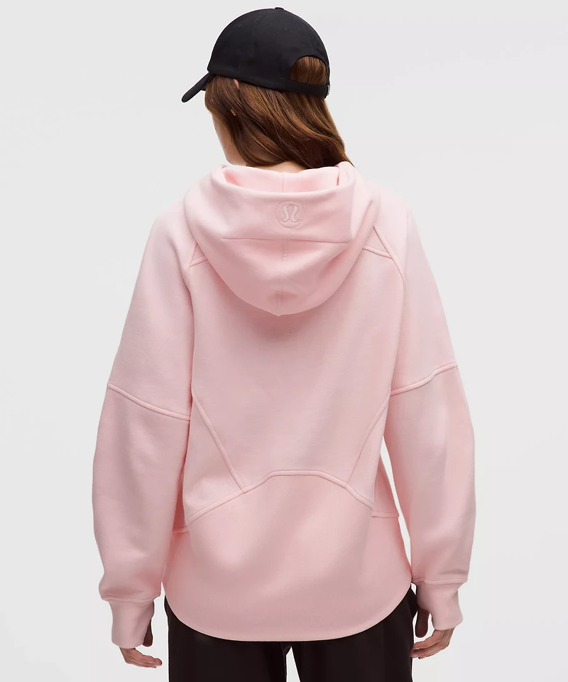 Scuba Oversized Half-Zip Hoodie *Long