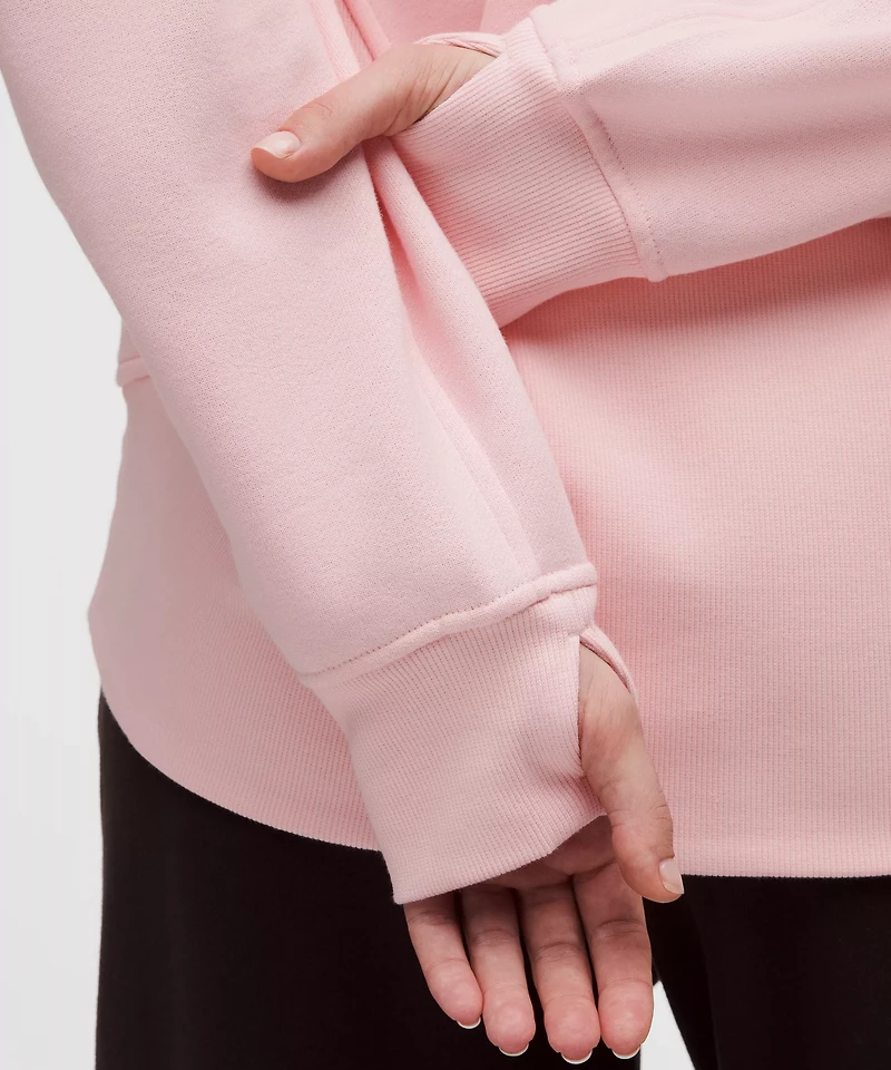 Scuba Oversized Half-Zip Hoodie *Long