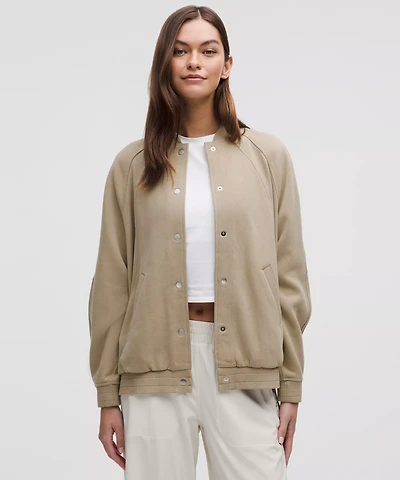 Scuba Oversized Collegiate Jacket | Women's Coats & Jackets