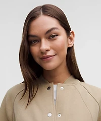 Scuba Oversized Collegiate Jacket | Women's Coats & Jackets