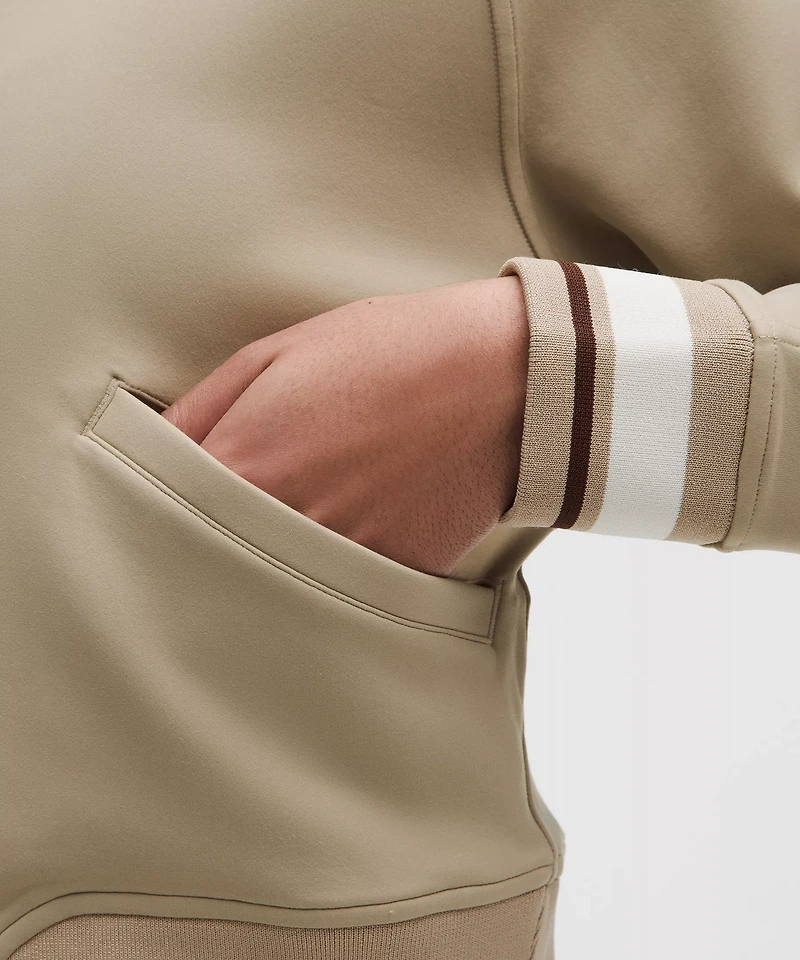 Snap-Front Collegiate Jacket | Women's Coats & Jackets