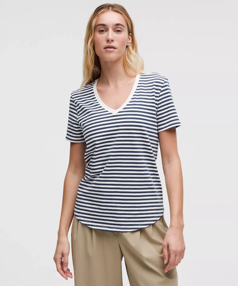 Love V-Neck T-Shirt | Women's Short Sleeve Shirts & Tee's