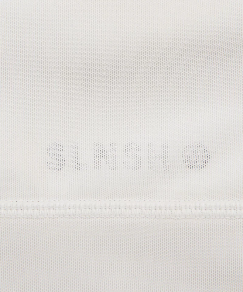 Mesh Cropped Long-Sleeve Shirt *SLNSH Collection | Women's Long Sleeve Shirts