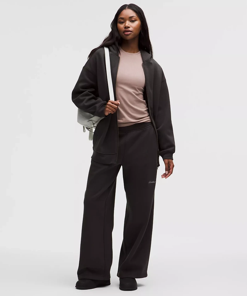 Wundermost Ultra-Soft Ribbed Nulu Crewneck Long-Sleeve Shirt