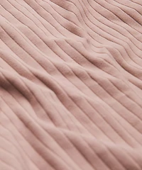 Wundermost Ultra-Soft Ribbed Nulu Crewneck Long-Sleeve Shirt