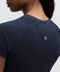 Swiftly Pointelle Cropped Short-Sleeve Shirt | Women's Short Sleeve Shirts & Tee's