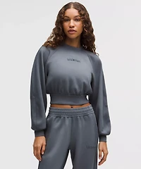 Smooth Spacer Cropped Pullover *Wash