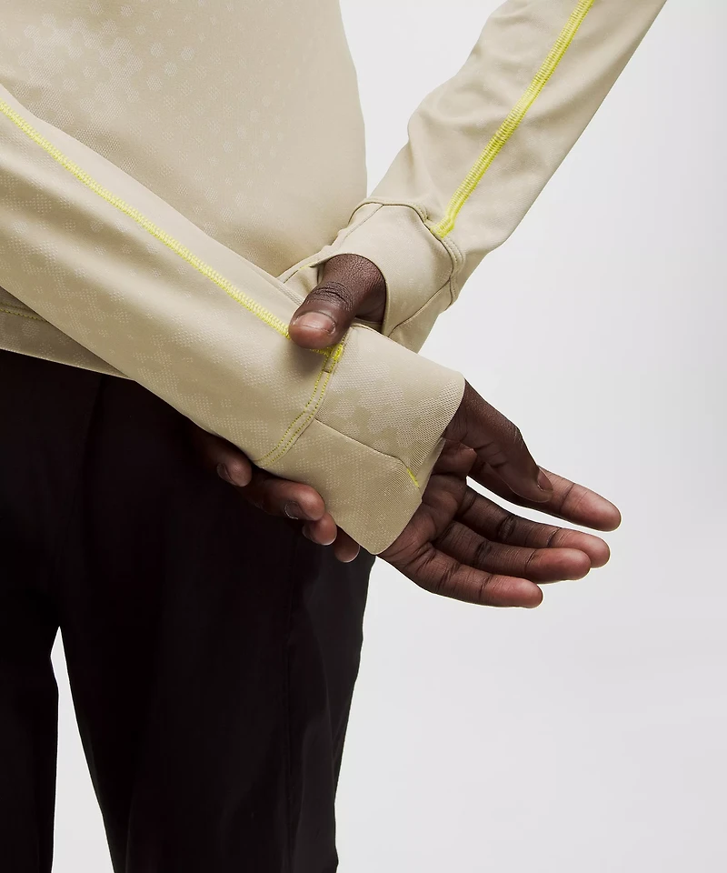 Women's Jacquard Tight-Fit Long-Sleeve Shirt *SLNSH Collection | Long Sleeve Shirts