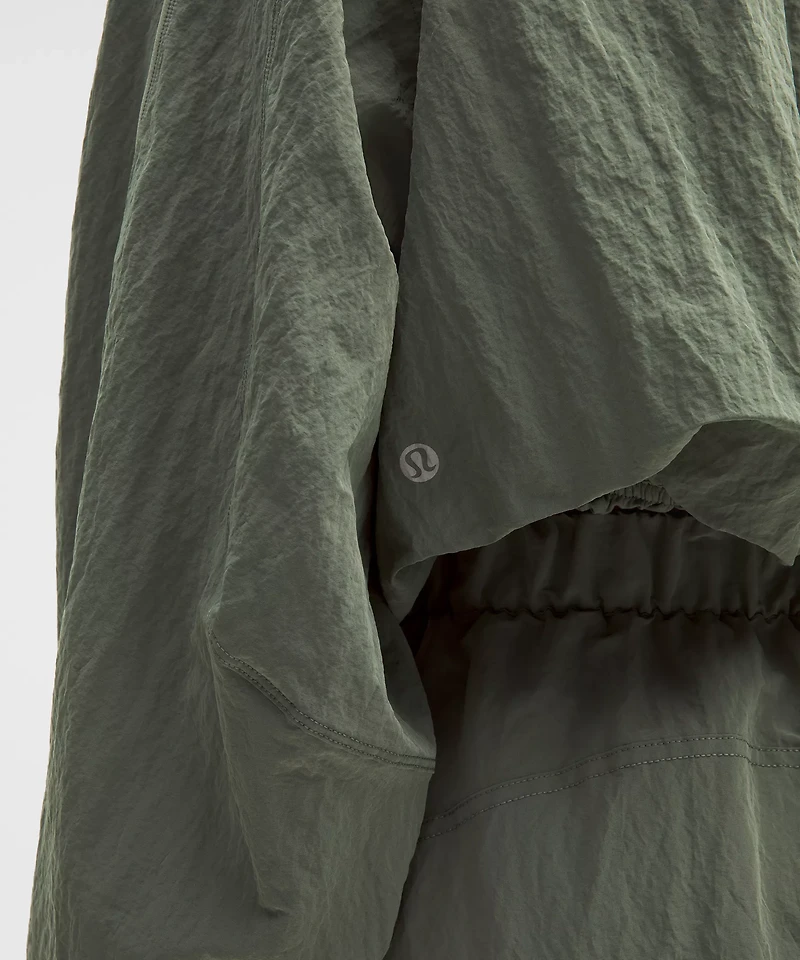 Crinkle Nylon Track Jacket *Wordmark