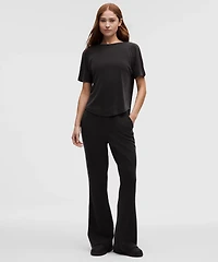 Drapey Softstreme Boatneck Short-Sleeve Shirt