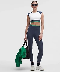 Nulu Cropped Short-Sleeve Shirt *Retro Remix Set | Women's Short Sleeve Shirts & Tee's
