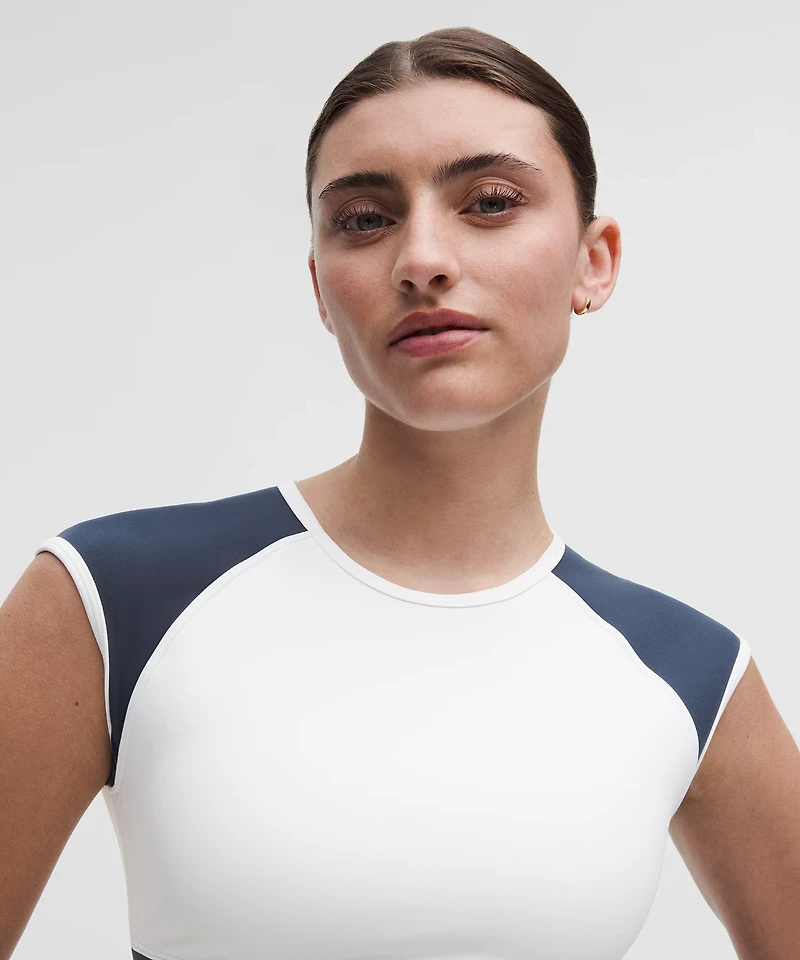 Nulu Cropped Short-Sleeve Shirt *Retro Remix Set | Women's Short Sleeve Shirts & Tee's