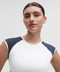 Nulu Cropped Short-Sleeve Shirt *Retro Remix Set | Women's Short Sleeve Shirts & Tee's