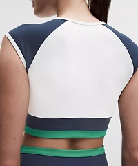 Nulu Cropped Short-Sleeve Shirt *Retro Remix Set | Women's Short Sleeve Shirts & Tee's