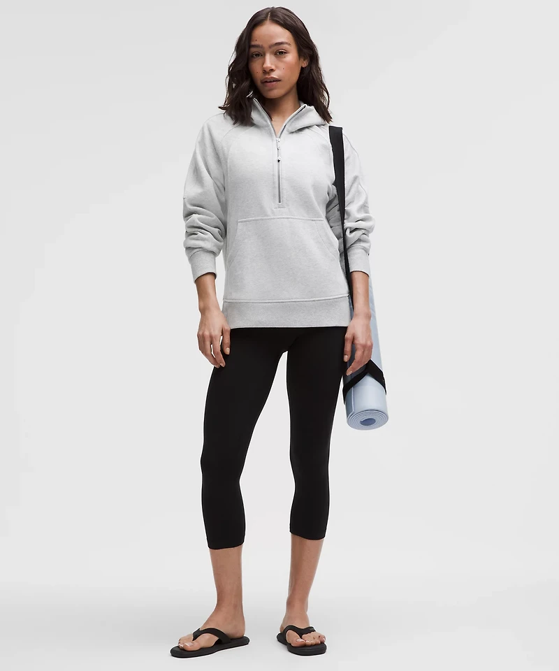 Scuba Oversized Half-Zip Hoodie *Long | Women's Hoodies & Sweatshirts