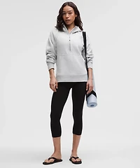Scuba Oversized Half-Zip Hoodie *Long | Women's Hoodies & Sweatshirts