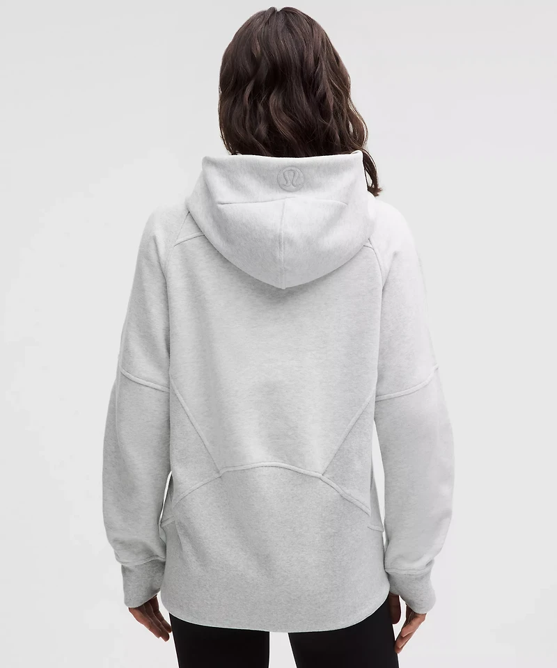 Scuba Oversized Half-Zip Hoodie *Long | Women's Hoodies & Sweatshirts