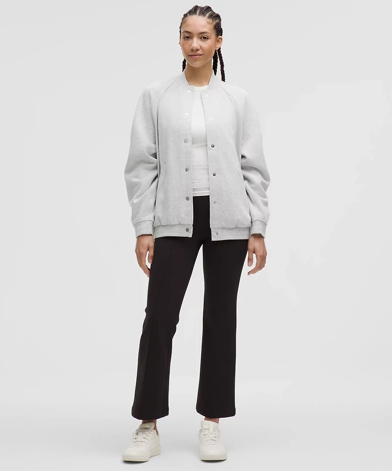 Scuba Oversized Collegiate Jacket | Women's Coats & Jackets