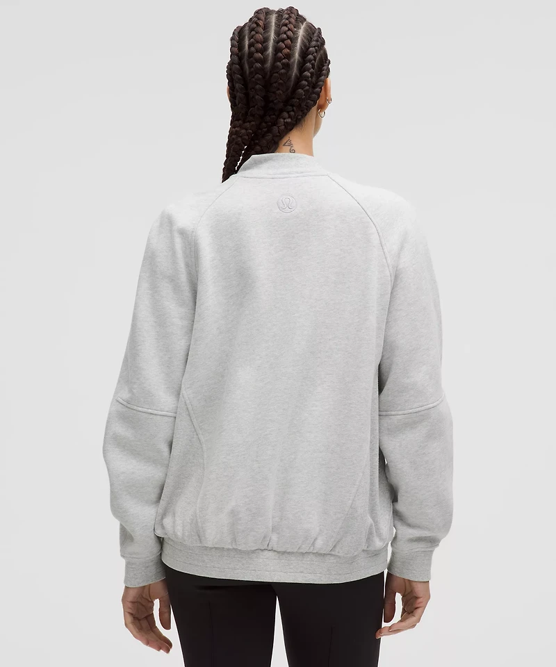 Scuba Oversized Collegiate Jacket | Women's Coats & Jackets