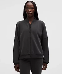 Brushed Softstreme Oversized Bomber Jacket