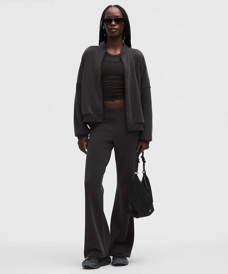 Brushed Softstreme Oversized Bomber Jacket