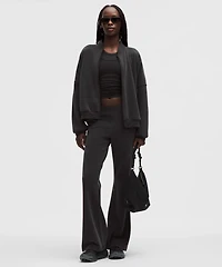 Brushed Softstreme Oversized Bomber Jacket