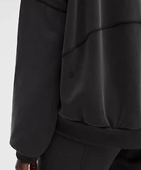 Brushed Softstreme Oversized Bomber Jacket