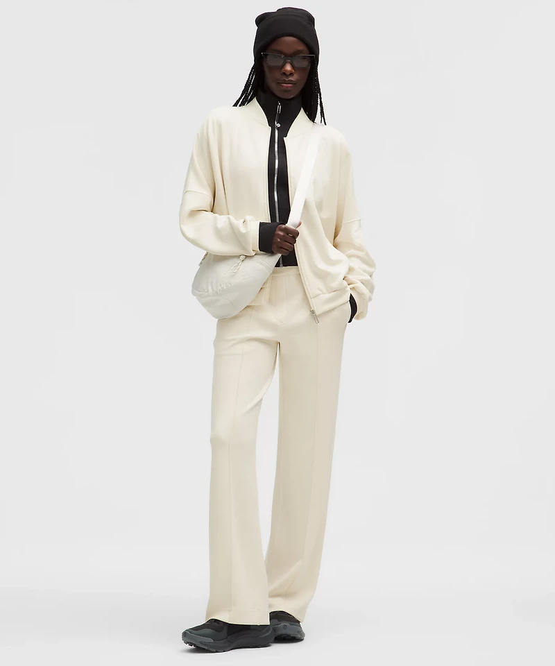 Brushed Softstreme Oversized Bomber Jacket