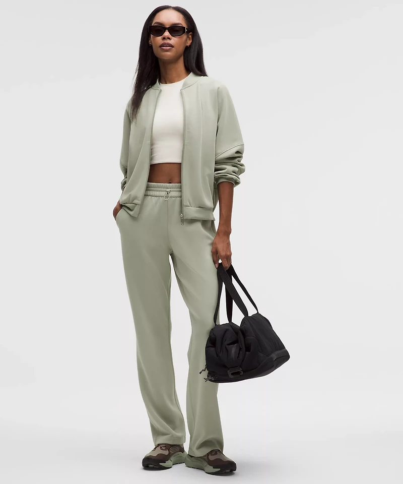 Brushed Softstreme Oversized Bomber Jacket