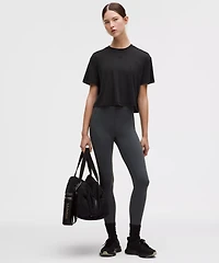 Jersey Training Cropped Short-Sleeve Shirt *Flocked