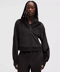 Scuba Oversized Full-Zip Hoodie *Velvet