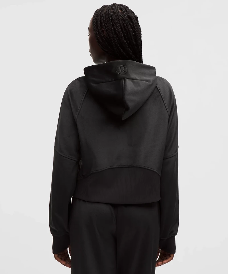 Scuba Oversized Full-Zip Hoodie *Velvet