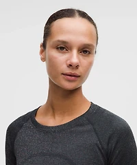 Swiftly Tech Long-Sleeve Shirt 2.0 Waist Length *Sparkle