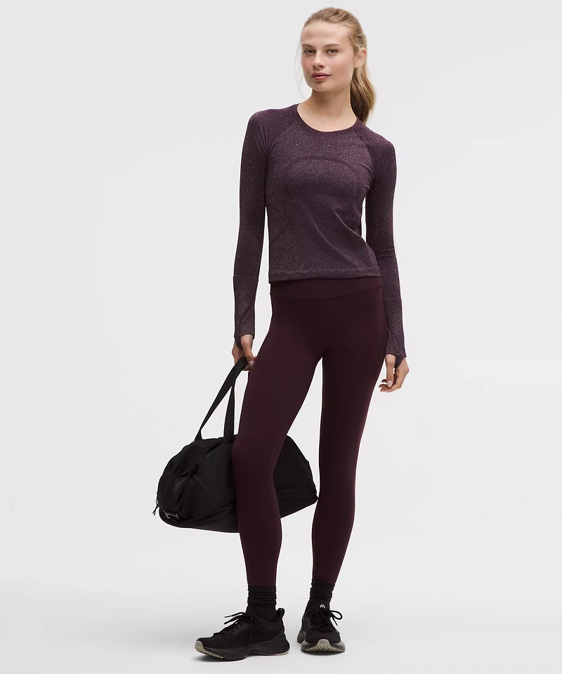 Swiftly Tech Long-Sleeve Shirt 2.0 Waist Length *Sparkle