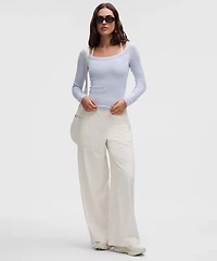 Hold Tight Scoop-Neck Long-Sleeve Shirt | Women's Long Sleeve Shirts