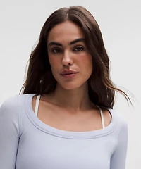 Hold Tight Scoop-Neck Long-Sleeve Shirt | Women's Long Sleeve Shirts