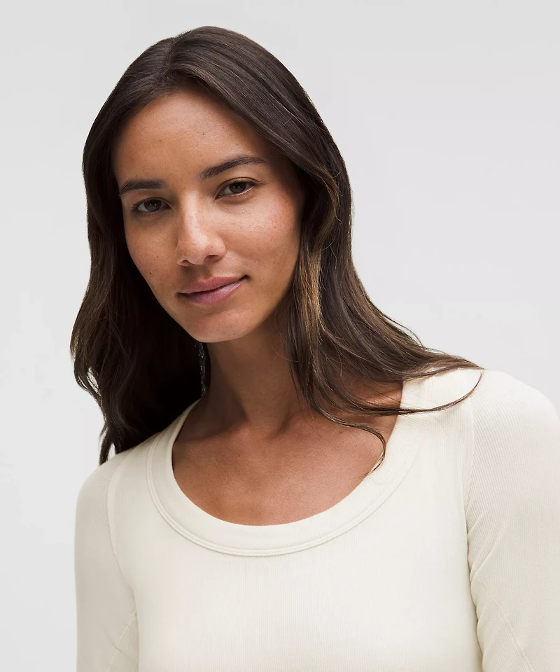 Hold Tight Scoop-Neck Long-Sleeve Shirt | Women's Long Sleeve Shirts