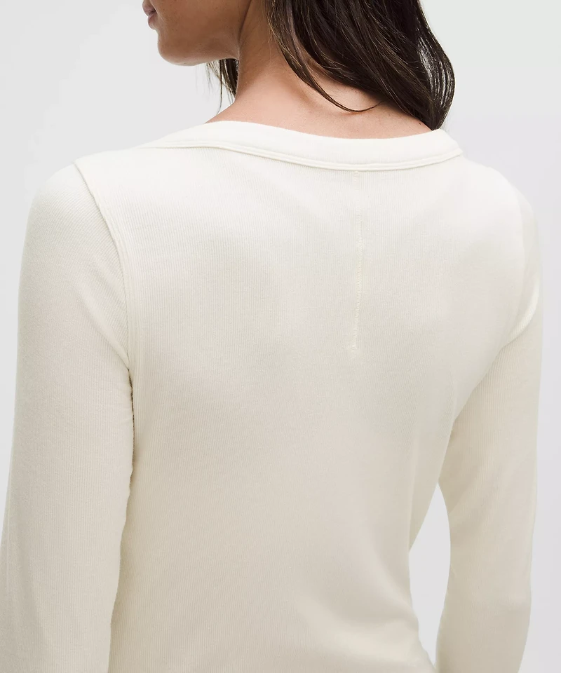 Hold Tight Scoop-Neck Long-Sleeve Shirt | Women's Long Sleeve Shirts