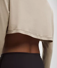 Jersey Training Super-Cropped Long-Sleeve Shirt | Women's Long Sleeve Shirts