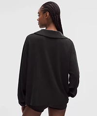 Softstreme Pique Oversized Long-Sleeve Polo Shirt | Women's Shirts