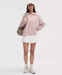 Softstreme Pique Oversized Long-Sleeve Polo Shirt | Women's Shirts