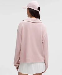 Softstreme Pique Oversized Long-Sleeve Polo Shirt | Women's Shirts