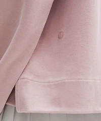 Softstreme Pique Oversized Long-Sleeve Polo Shirt | Women's Shirts