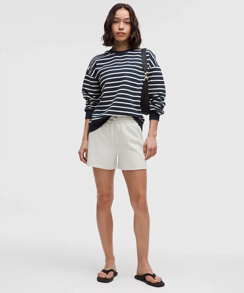 Perfectly Oversized Fleece Crewneck Pullover | Women's Hoodies & Sweatshirts